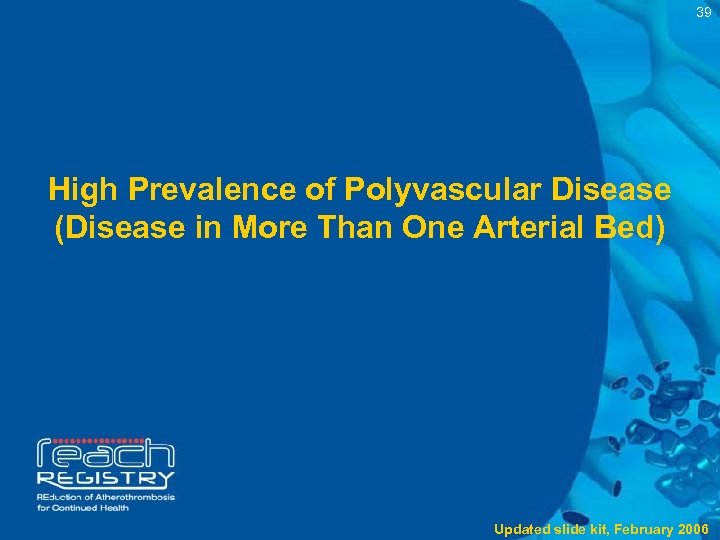 39 High Prevalence of Polyvascular Disease (Disease in More Than One Arterial Bed) Updated
