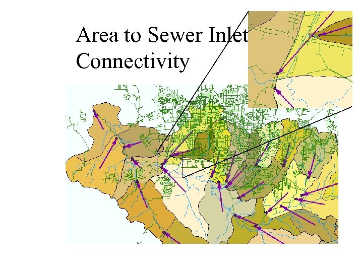 Area to Sewer Inlet Connectivity 