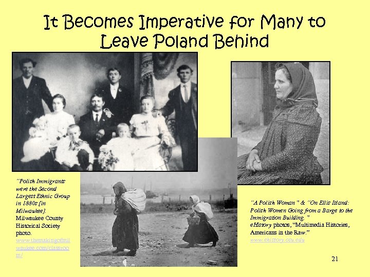 It Becomes Imperative for Many to Leave Poland Behind “Polish Immigrants were the Second