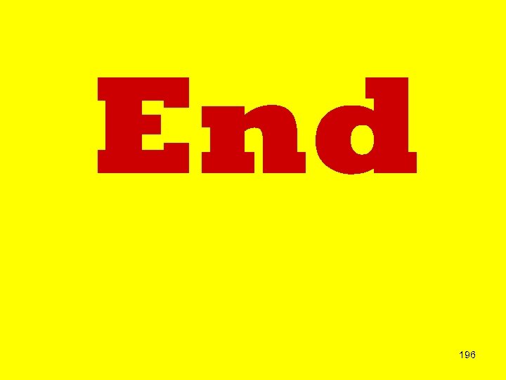 End 196 