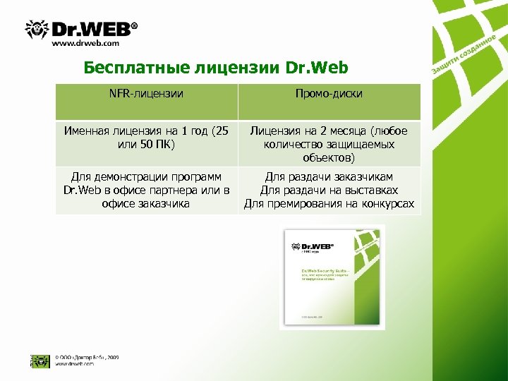 Бесплатная лицензия webbed. Бесплатные лицензии. Doctor web лицензия. Вид лицензии Dr.web. Офис компании доктор веб.