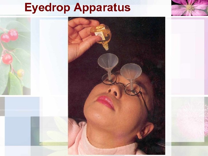 Eyedrop Apparatus 