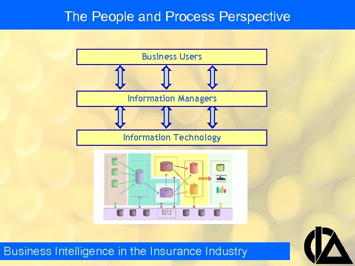 The People and Process Perspective Business Users Information Managers Information Technology Business Intelligence in