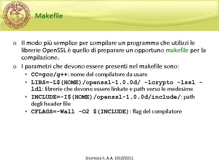 Makefile o Il modo più semplice per compilare un programma che utilizzi le librerie