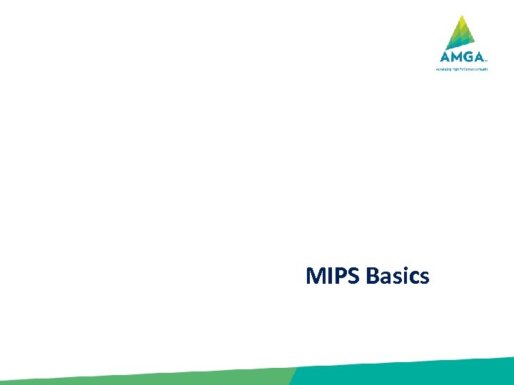 MIPS Basics 