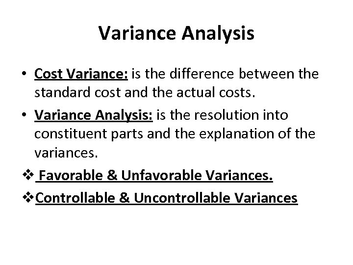 what does high schedule variance mean