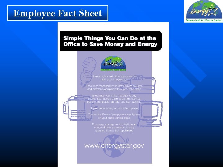 Employee Fact Sheet 