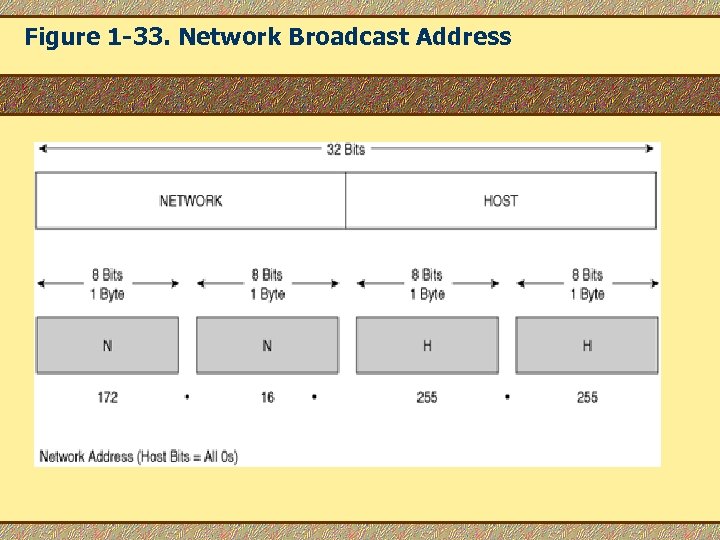 Figure 1 -33. Network Broadcast Address 