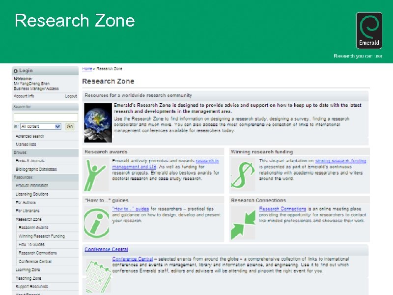 Research Zone 