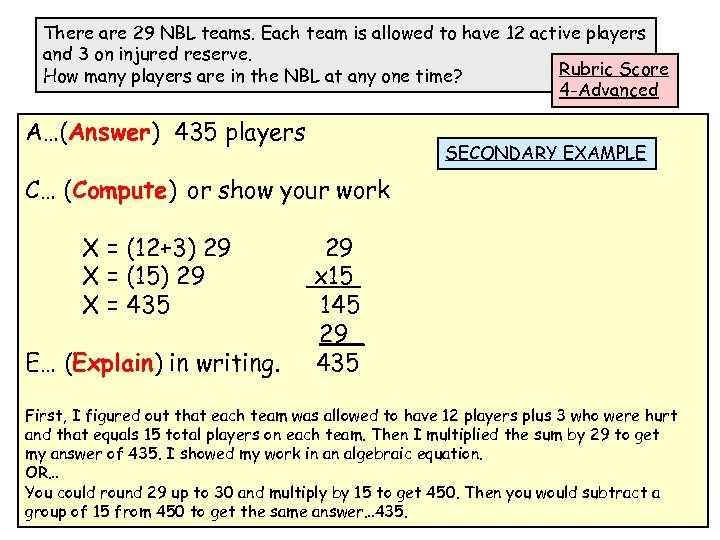 There are 29 NBL teams. Each team is allowed to have 12 active players