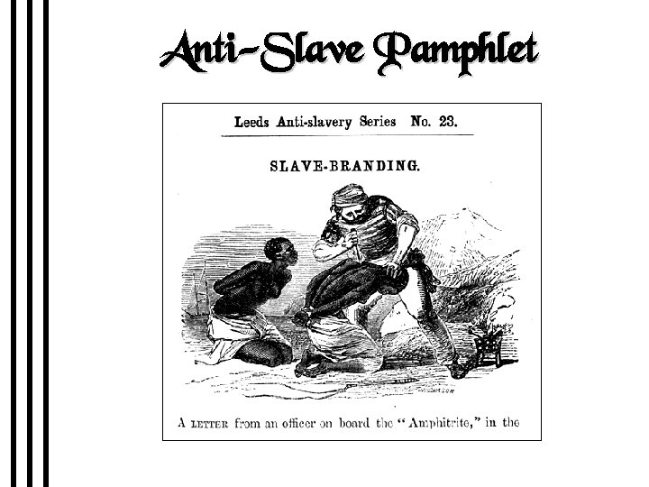 Anti-Slave Pamphlet 