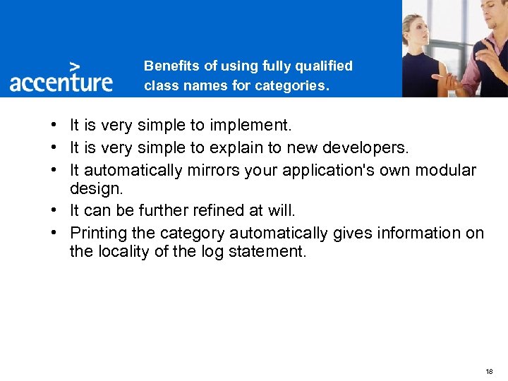 Benefits of using fully qualified class names for categories. • It is very simple