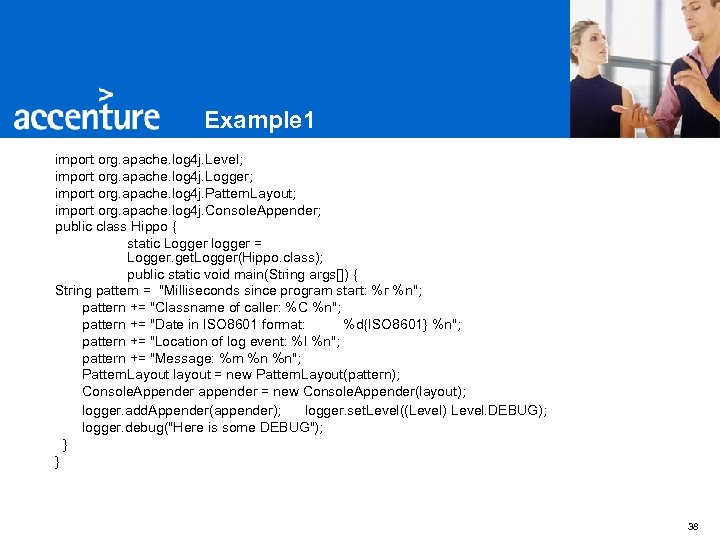 Example 1 import org. apache. log 4 j. Level; import org. apache. log 4