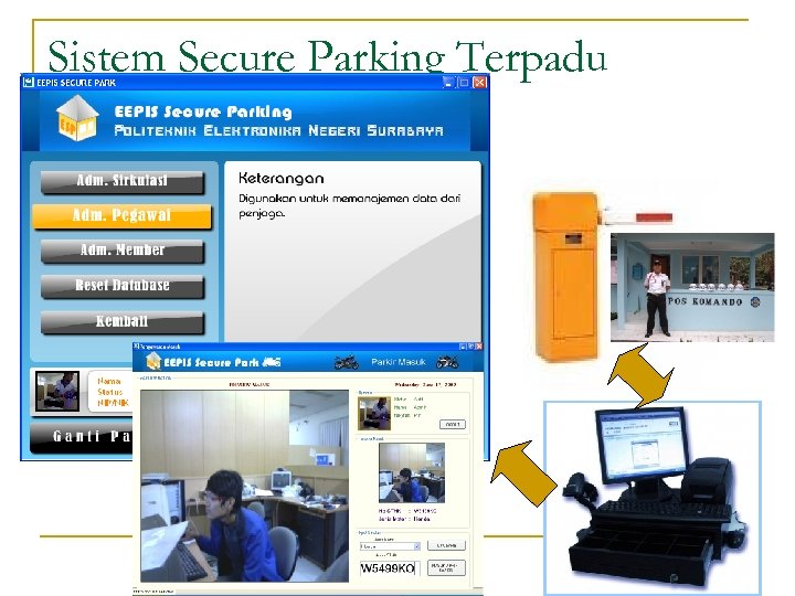 Sistem Secure Parking Terpadu 