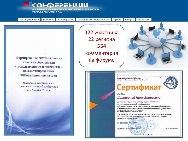 322 участника 22 региона 534 комментария на форуме 