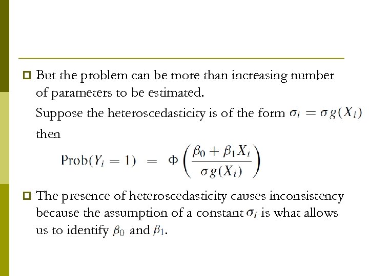 p But the problem can be more than increasing number of parameters to be