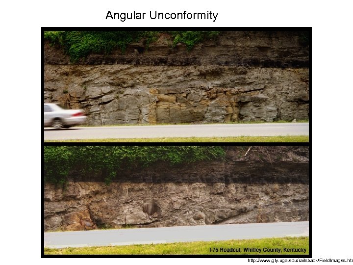 Angular Unconformity http: //www. gly. uga. edu/railsback/Field. Images. htm 