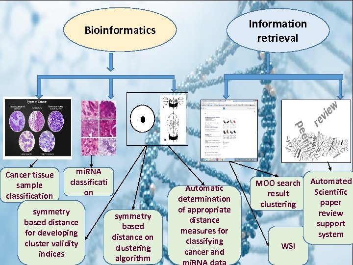 Information retrieval Bioinformatics Cancer tissue sample classification mi. RNA classificati on symmetry based distance