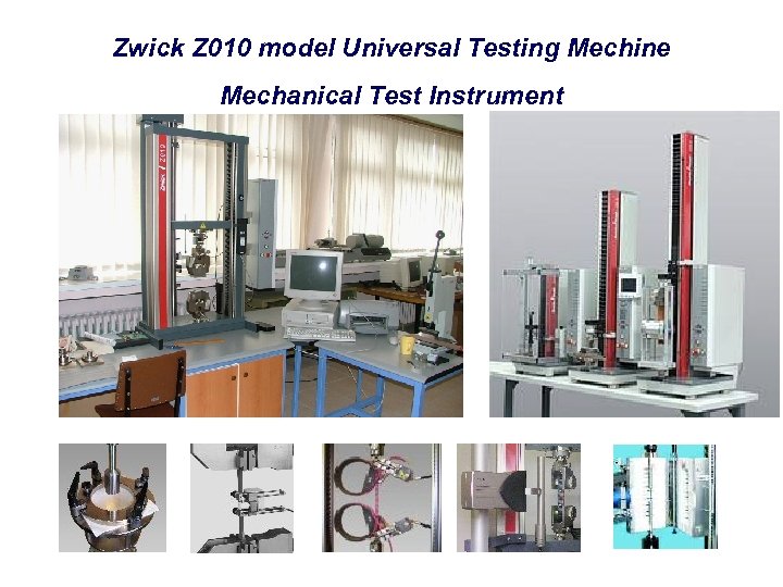 Zwick Z 010 model Universal Testing Mechine Mechanical Test Instrument 