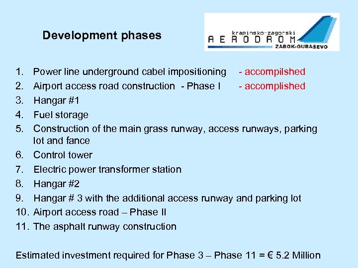 Development phases 1. 2. 3. 4. 5. 6. 7. 8. 9. 10. 11. Power