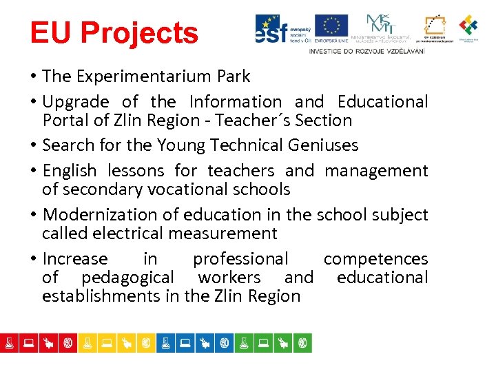 EU Projects • The Experimentarium Park • Upgrade of the Information and Educational Portal