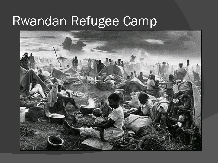Rwandan Refugee Camp 