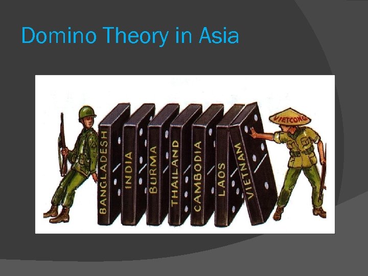 Domino Theory in Asia 