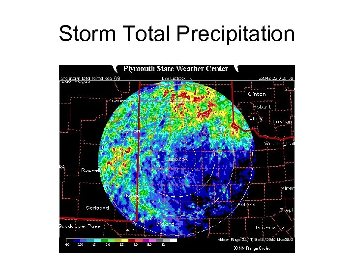 Storm Total Precipitation 