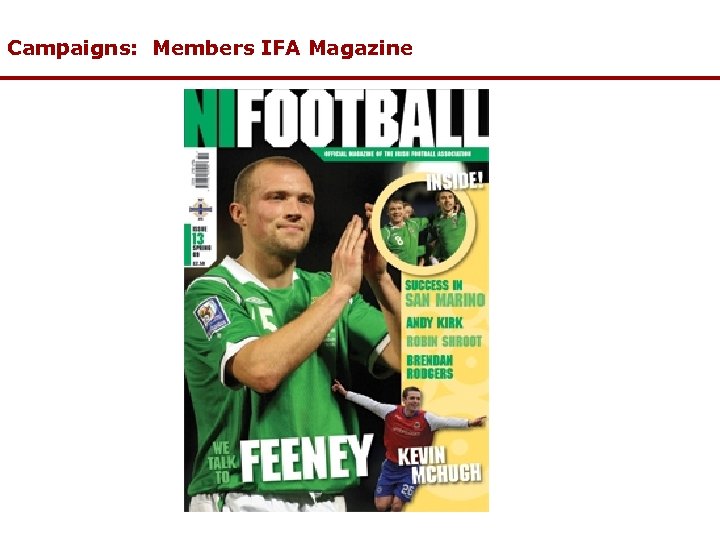 Campaigns: Members IFA Magazine 