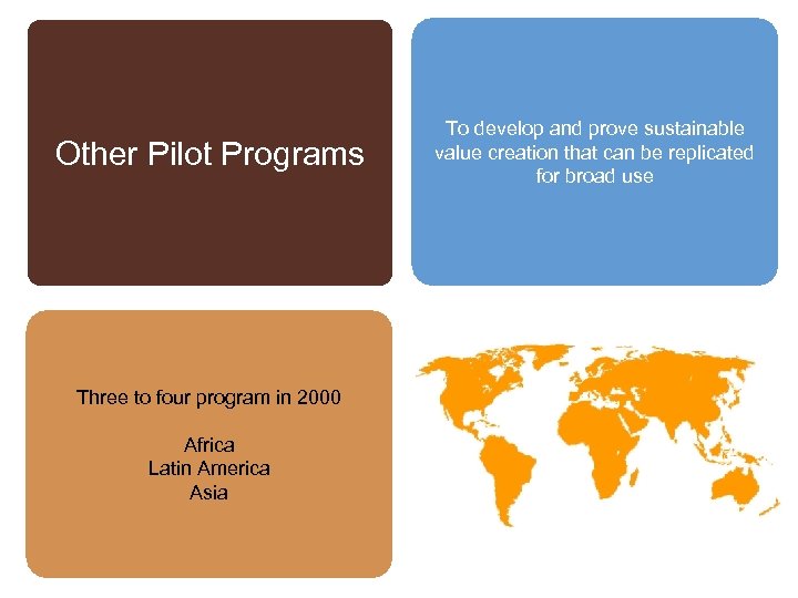 HP has entered into a strategic cooperation agreement with the Foundation for Sustainable Development