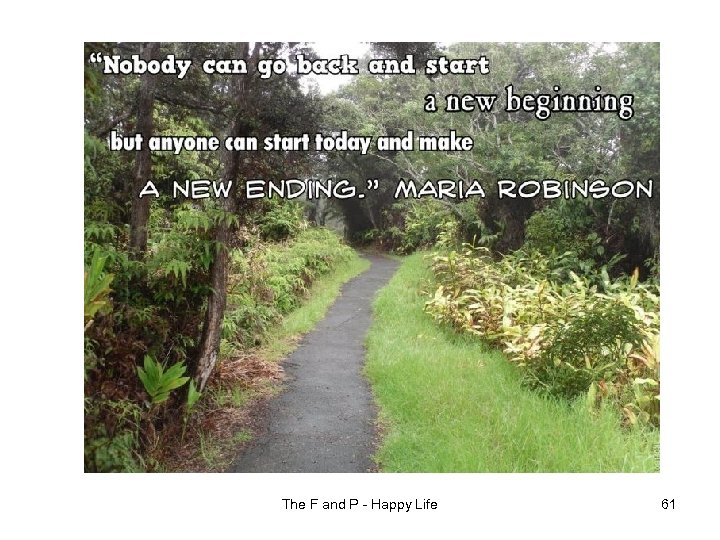 The F and P - Happy Life 61 