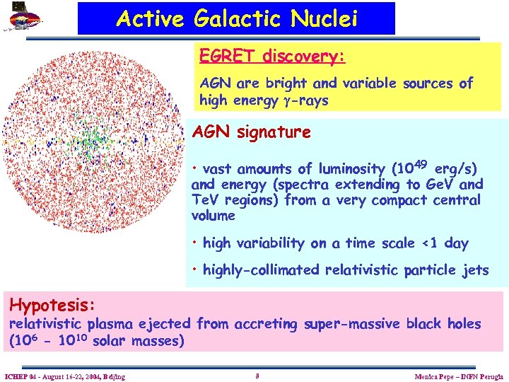 Active Galactic Nuclei EGRET discovery: AGN are bright and variable sources of high energy