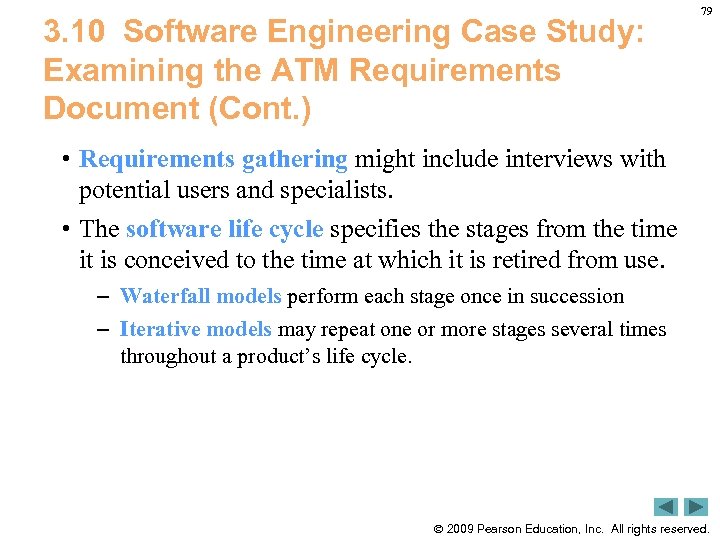 3. 10 Software Engineering Case Study: Examining the ATM Requirements Document (Cont. ) 79