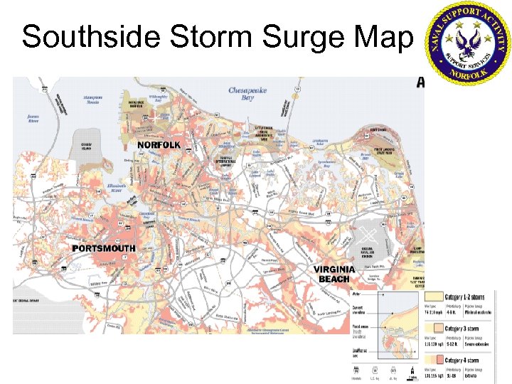 Southside Storm Surge Map 