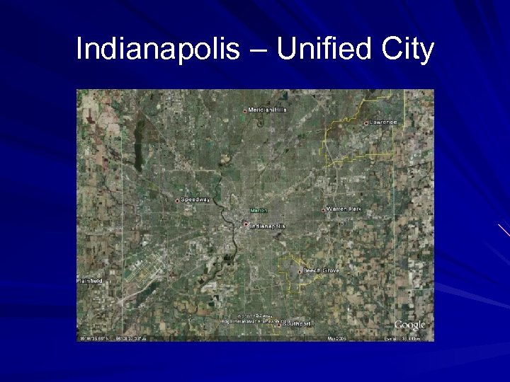 Indianapolis – Unified City 