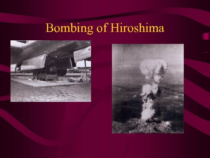 Bombing of Hiroshima 