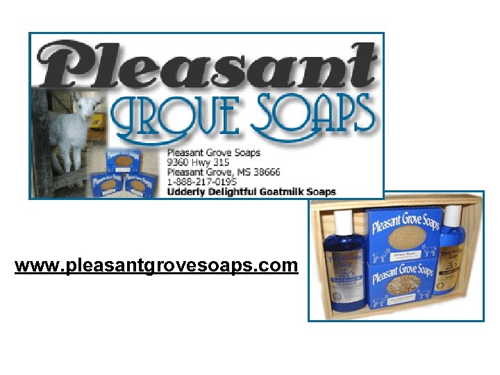 www. pleasantgrovesoaps. com 