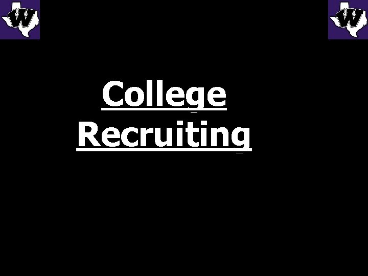 College Recruiting 