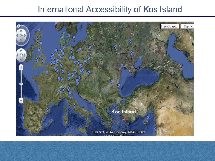 International Accessibility of Kos Island 