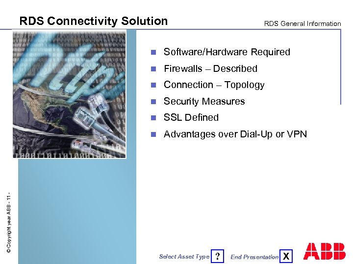 RDS Connectivity Solution RDS General Information Software/Hardware Required n Firewalls – Described n Connection