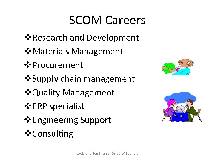 SCOM Careers v. Research and Development v. Materials Management v. Procurement v. Supply chain