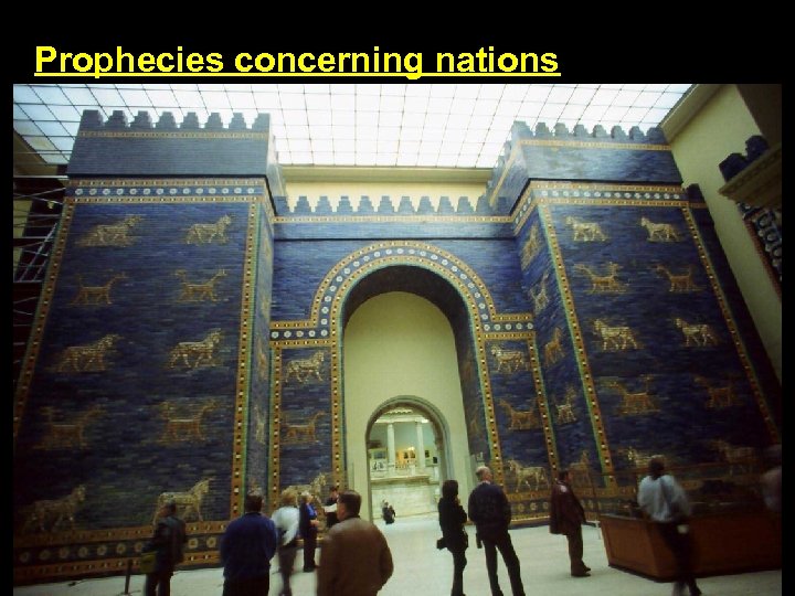 Prophecies concerning nations 