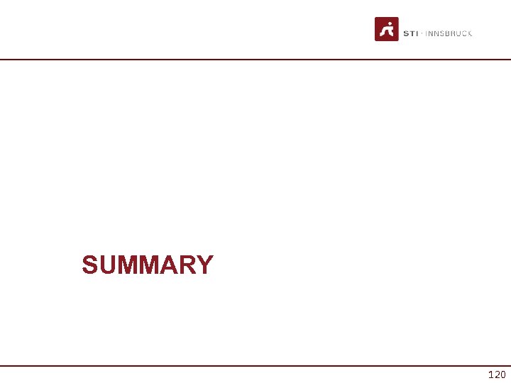 SUMMARY 120 