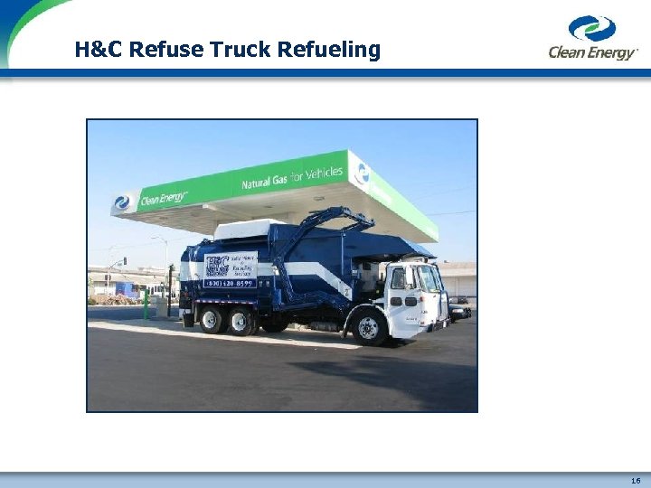 H&C Refuse Truck Refueling 16 