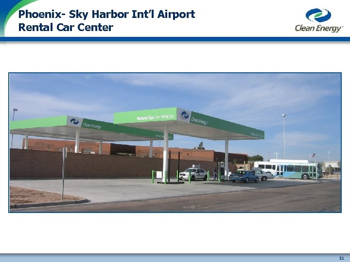 Phoenix- Sky Harbor Int’l Airport Rental Car Center 21 