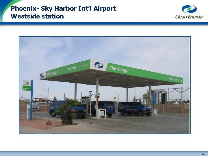 Phoenix- Sky Harbor Int’l Airport Westside station 22 