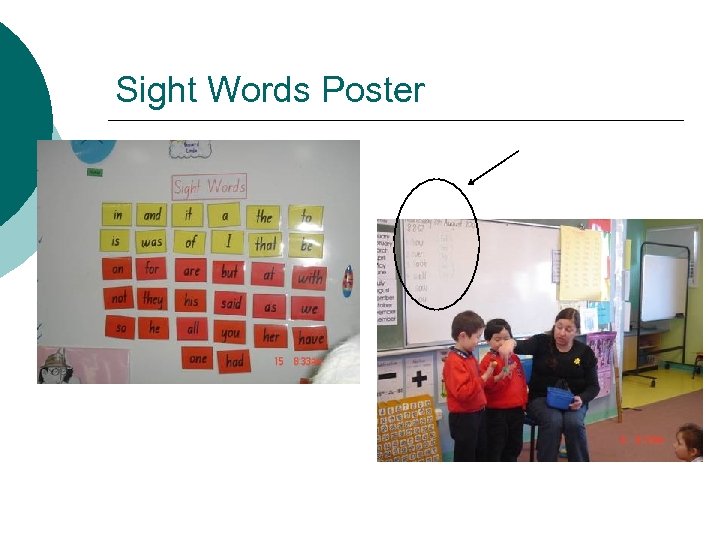 Sight Words Poster 