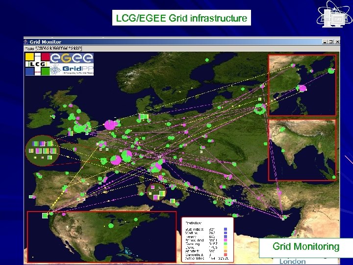 LCG/EGEE Grid infrastructure Grid Monitoring 