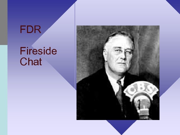 FDR Fireside Chat 