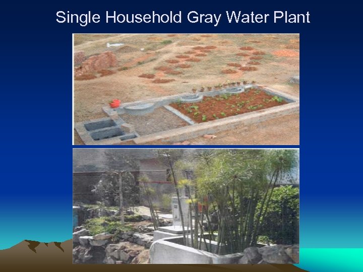 Single Household Gray Water Plant 